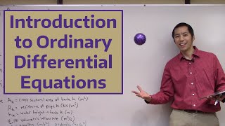 Introduction to Ordinary Differential Equations [upl. by Aihsas]