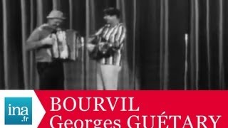 Bourvil et Georges Guétary quotLa vie de bohèmequot live officiel  Archive INA [upl. by Yalcrab759]