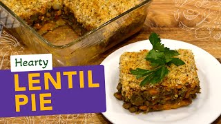 Easy Vegan Lentil Pie Recipe [upl. by Ees]