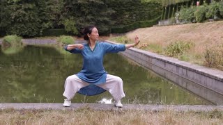 Qi gong pour la santé des 8 pièces de brocart version de 6 minutes [upl. by Arykahs359]