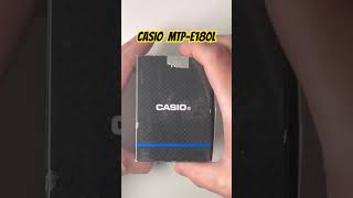 Casio MTPE180L  Cheap Dress Watch Under 80  Unboxing [upl. by Morice]