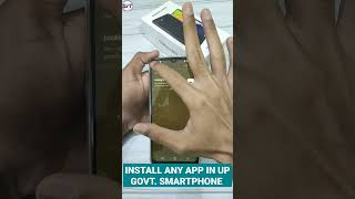 How To Install Apps in UP Govt Smartphone 😱🔥🔥 UP Govt Mobile mein Apps Kaise Install Kare shorts [upl. by Boykins325]