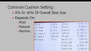 Part 1  10 Procedures to FineTune Any Plastic Molding Process [upl. by Walther]