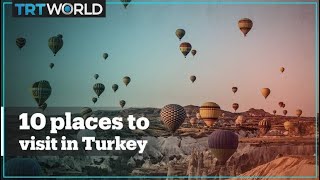 Top 10 destinations to visit in Turkey [upl. by Gnek]