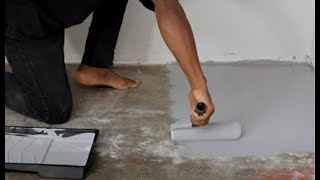 How To Paint A Cement Floor [upl. by Shaeffer313]