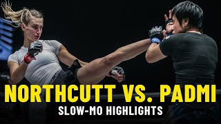 Colbey Northcutt vs Putri Padmi  SlowMo Fight Highlights [upl. by Nylra]