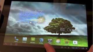 Asus Padfone 2 Tablet Test [upl. by Nednil]