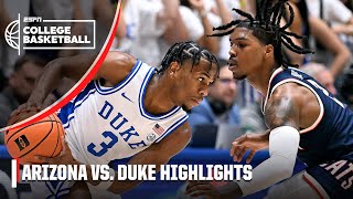 Arizona Wildcats vs Duke Blue Devils  Full Game Highlights [upl. by Elfont]