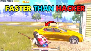 FASTER THAN HACKER 🔥  This is Power of Hardwork POWER OF PRACTICE  Insane Montage  PUBG MOBILE [upl. by Omixam]