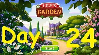 Lilys Garden Day 24 Complete Walkthrough [upl. by Aelam]