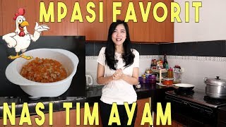 Resep Mpasi Nasi Tim Ayam Sehat Bergizi Praktis [upl. by Regni]