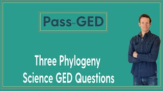 Three Cladogram Science GED Questions [upl. by Ella]