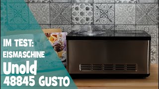 Unold Gusto Eismaschine im Test [upl. by Crotty681]