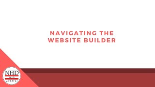 Navigating the Website Builder [upl. by Peppie258]