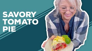 Love amp Best Dishes Savory Tomato Pie Recipe [upl. by Roxi]