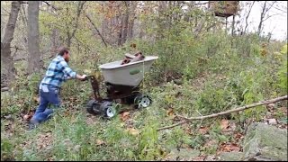 Overland 4WD Electric Powered Wheelbarrow  Offroad Product Demonstration [upl. by Cassy]