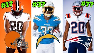 Ranking All The NFL’s NEW Team Uniforms amp Logos For The 2020 Season [upl. by Diad814]