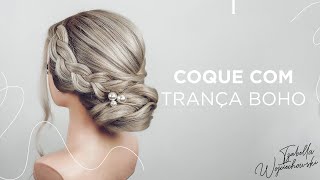 Penteado Simples Para Madrinha de Casamento [upl. by Irat185]