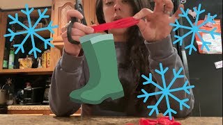 DIY SNOW BOOTS FOR DOGS [upl. by Jerol670]