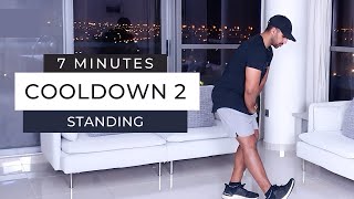 Standing Cooldown amp Stretch Routine  7 Minutes [upl. by Merline116]