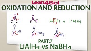 LiAlH4 vs NaBH4 Carbonyl Reactions and Selective Reduction [upl. by Tebasile]