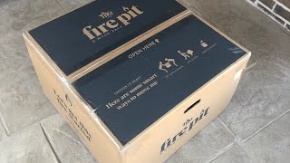 Tiki Fire Pit  Unboxing Assembly and review [upl. by Soinotna]