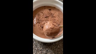 MOUSSE DE CHOCOLATE SALUDABLE Bajo en Calorías Postre Fácil y Rico [upl. by Gurolinick]