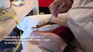 How to make Salvatore Ferragamo Varina ballet flats [upl. by Hendricks376]