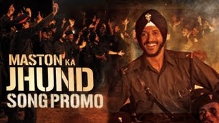 Maston Ka Jhund  Bhaag Milkha Bhaag  HD Song Promo  Farhan Akhtar [upl. by Caasi]