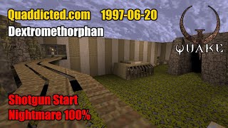 Quaddicted  19970620 dxm2zip  Dextromethorphan Nightmare 100 [upl. by Raama]