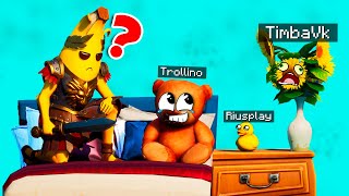 Jugamos al ESCONDITE en la MANSIÓN de FORTNITE 😂 ¡NADIE PUEDE VERME 🤣 PROP HUNT con LOS COMPAS [upl. by Prem]