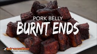 Pork Belly Burnt Ends – Smoked Pork Belly Recipe on the BBQ [upl. by Heck]