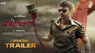 Vettaiyan Official Trailer  Tamil   Rajinikanth  Manju Warrior  Aniruth  YJ Gnanavel  Lyca [upl. by Ashok268]