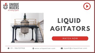 Unique Mixers  Liquid Agitators [upl. by Lilac]