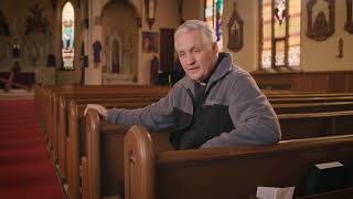 Interview with David Hellmann  St Lawrence Catholic Church 20170404 [upl. by Yeliah]