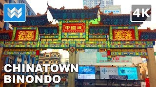 Worlds Oldest Chinatown  Binondo Manila  Walking Tour  Philippines Travel Guide【4K】 🇵🇭 [upl. by Lazarus]