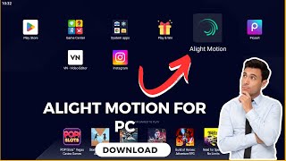 How to Use amp Install Alight Motion App on PC Windows 111087 Laptops 2024 alightmotion [upl. by Wailoo]