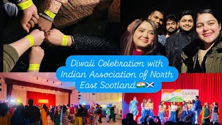 Diwali Celebration held by Indian Association of North East Scotland 🇮🇳🏴󠁧󠁢󠁳󠁣󠁴󠁿 studyinuk [upl. by Rabka]