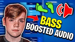 How to Get Bass Boosted Audio In Fortnite Just Like Mongraal [upl. by Eellek]