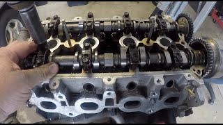 K3VE Cylinder head replacement with Timing Chain Set up [upl. by Fredericka989]