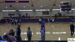 HerreidSelby Area Wolverines vs HighmoreHarold Pirates VB [upl. by Ferdy]