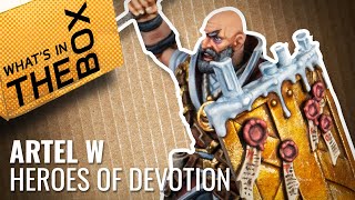 Unboxing Heroes Of Devotion  Artel W Miniatures [upl. by Kirt]