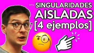 Los 4 EJEMPLOS de SINGULARIDADES que necesitas  VARIABLE COMPLEJA [upl. by Home]