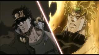 Jotaro Vs Dio Full Fight Part1 1080p  JoJos Bizzare Adventure 125x [upl. by Enahsal]