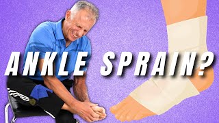 Ankle Sprain Is it BROKE How to Tell amp What to Do How to Wrap [upl. by Alidis181]