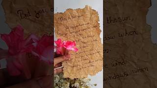 Diy vintage paper 📃 diy craft [upl. by Colier]