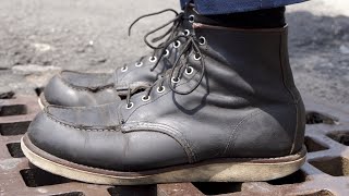 How to Resole My Red Wing Boots with TrentonHeath [upl. by Ahseined]