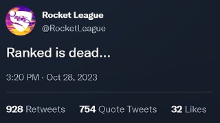 Rocket League Has A Serious Rank Issue [upl. by Litnahc]