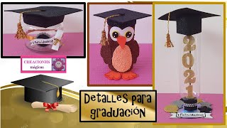 ♥♥Hermosos detalles para graduación♥Creaciones Mágicas♥♥ [upl. by Pepito]