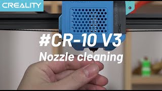 How to Clean CR10 V3 Nozzle With Needle [upl. by Mancino673]